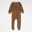 Nike   Leopard Printed Footed Coverall bleu 26591 1