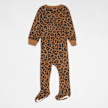 Nike   Leopard Printed Footed Coverall bleu 26591 2
