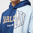 Karl Kani Woven Retro Split Oversized Hoodie blau 26628 3