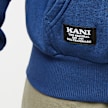 Karl Kani Woven Retro Split Oversized Hoodie blau 26628 4