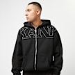 Karl Kani Studded Retro OS Full Zip Hoodie schwarz 26638 1