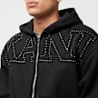 Karl Kani Studded Retro OS Full Zip Hoodie schwarz 26638 3