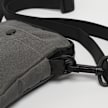 SNIPES Woven Label Basic Logo Mobile Bag grijs 26694 3