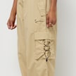 Karl Kani Small Signature Wide Parachute Pants beige 26699 3