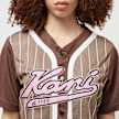 Karl Kani Varsity Block Pinstripe Baseball Shirt multicolore 26826 3