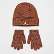 Jordan Essentials Beanie Set marrone 27168 2