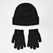 Nike Club Beanie / Glove Set czarny 27172 2
