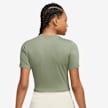 Nike Sportswear Essential Slim-Fit Crop T-Shirt rojo 27190 2