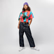 Nike Sportswear Essential Slim-Fit Crop T-Shirt rojo 27190 4