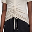 Nike Sportswear Essentials Ribbed Short-Sleeve Mod Cropped Top beige 27228 3