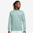 Nike   Sportswear Club Crew Basketball Pullover verde 27401 1