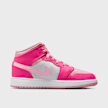 Jordan Air Jordan 1 Mid (GS) blanc 27427 2