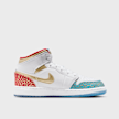 Jordan Air Jordan 1 Mid Sneaker School (GS) bianco 27444 2