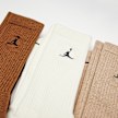 Jordan 3 PACK - Everyday Crew Socks weiß 27607 2