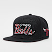 Mitchell & Ness NBA Team Script 2.0 Snapback Chicago Bulls schwarz 27632 1