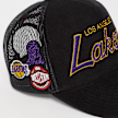 Mitchell & Ness Times Up Trucker NBA Los Angeles Lakers preto 27640 5