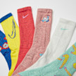 Nike 3 PACK - Everyday Cushioned Crew Socks blauw 27656 2