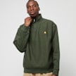 Carhartt WIP Half Zip American Script Sweatshirt zielony 27898 1