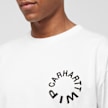Carhartt WIP Shortsleeve Work Varsity T-Shirt weiß 27914 3
