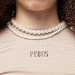 PEQUS Logo T-Shirt beige 27934 3