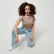 PEQUS Logo T-Shirt beige 27934 4