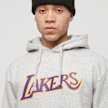 Mitchell & Ness NBA Team Logo Hoody LA Lakers grau 27945 3