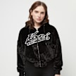 Karl Kani Varsity Vegan Fur Full Zip Jacket noir 28049 1