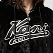 Karl Kani Varsity Vegan Fur Full Zip Jacket noir 28049 3
