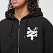 Zoo York Aqua Zipper Hoody preto 28117 3