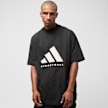 adidas Originals Basketball Cotton Jersey T-Shirt nero 28124 1