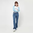 Karl Kani OG Star Flared Leg Denim Vintage bleu 23009 5