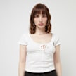 Karl Kani Og Corset Rib Tee weiß 23026 1