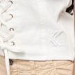 Karl Kani OG Lace Up Corset Top beige 23032 3