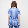 Karl Kani Varsity Pinstripe Baseball Shirt blu 23033 2