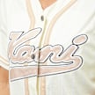 Karl Kani Varsity Pinstripe Baseball Shirt weiß 23034 3