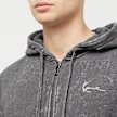 Karl Kani Chest Signature Os Heavy Sweat Full Zip Skull Hoodie grau 23038 3