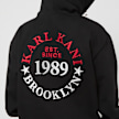 Karl Kani Chest Signature Oversize Full Zip Hoodie noir 23040 4