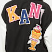 Karl Kani Retro Patch Oversized Block College Jacket noir 23043 5