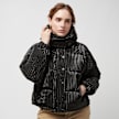 Sixth June Iridescent Puffer W/ Hood noir 23097 1