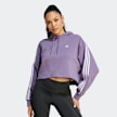 adidas Originals adicolor 3-Stripes Cropped Hoodie violeta 23179 1