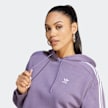 adidas Originals adicolor 3-Stripes Cropped Hoodie morado 23179 3