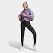 adidas Originals adicolor 3-Stripes Cropped Hoodie morado 23179 5