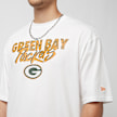New Era NFL Script Oversized Tee Green Bay Packers weiß 23241 3