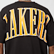 New Era NBA Arch WRDMRK Oversized Tee Los Angeles Lakers schwarz 23251 4