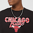 New Era Team Script Oversize Tee Chicago Bulls nero 23283 3