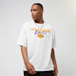 New Era Team Script Oversize Tee Los Angeles Lakers weiß 23284 1