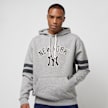 New Era MLB Lifestyle Oversized Hoody New York Yankees gris 23298 1