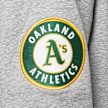 Nike MLB Large Logo Oversized Crew Oakland Athletics gris 23301 4