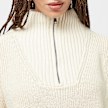 Urban Classics Oversized Knit Troyer beige 23364 3