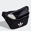 adidas Originals Satin Bauchtasche schwarz 23396 4